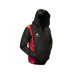 Chillproof Hooded Jacket Black/Red